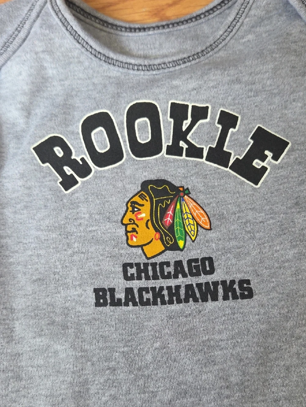 Chicago Blackhawks 18M Rookie Bodysuit NHL Hockey New